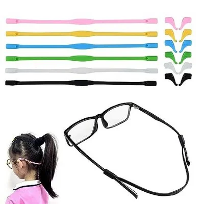Kids Eyeglasses Straps - Sport Eyeglass Strap Holder, Eyewear Retainer, Silic...